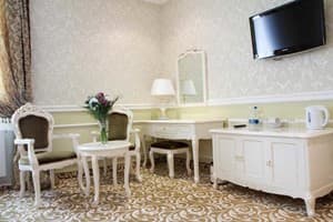 Спа-отель Royal Hotels and Spa Resorts(Женева). Люкс трехместный Presidential Suite корпус Royal Grand 3